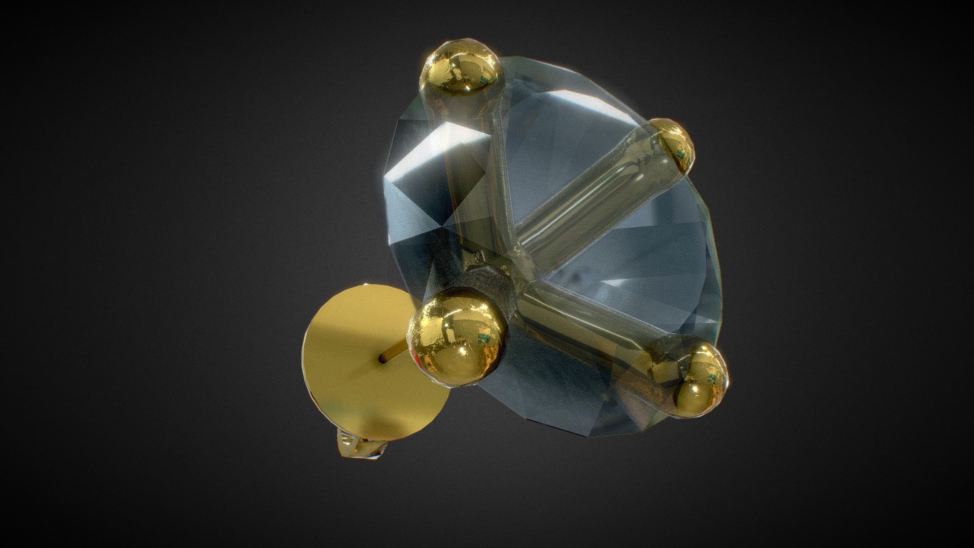Diamond Earring