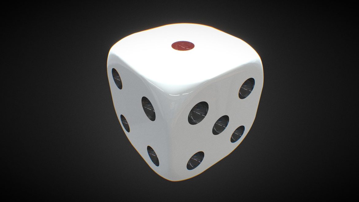 dice 3d model