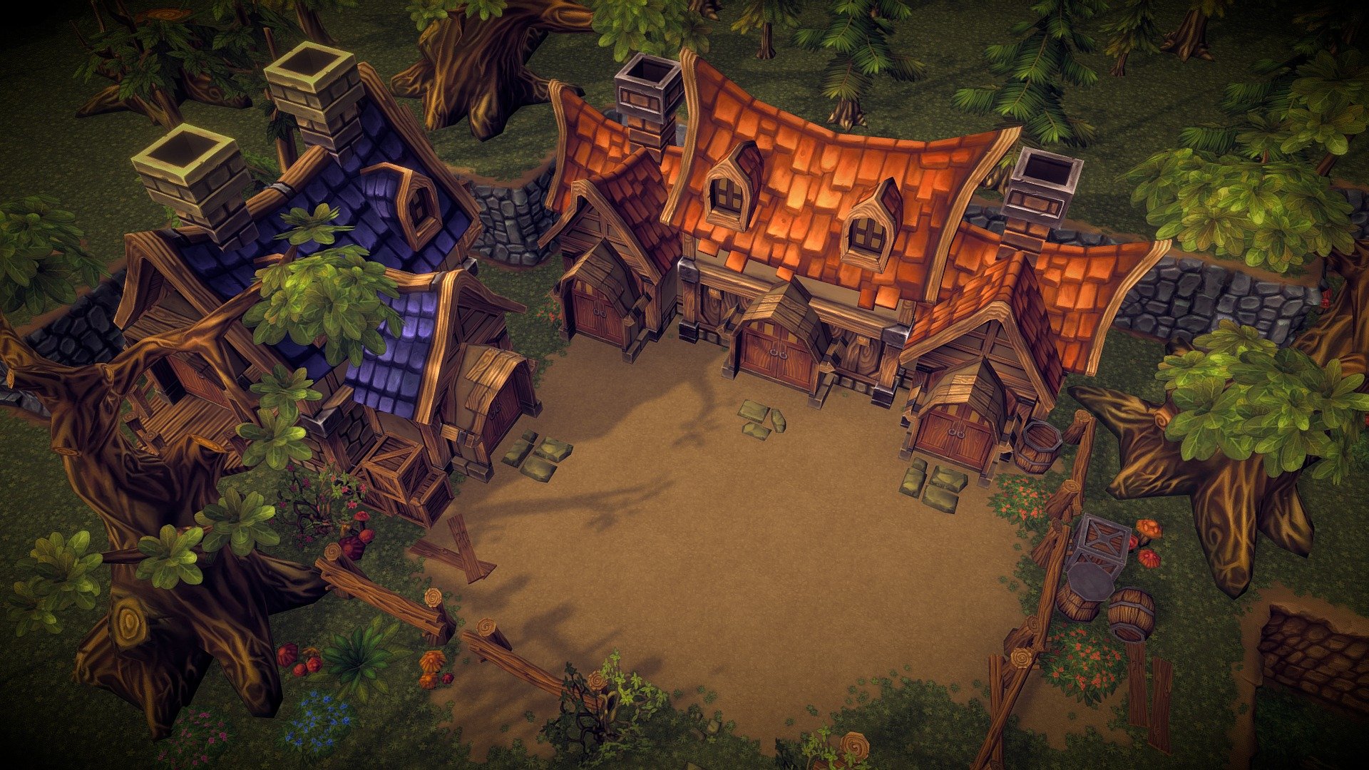 Fantasy Environment Level Set
