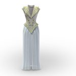 Female Royal Fantasy Uniform Dress