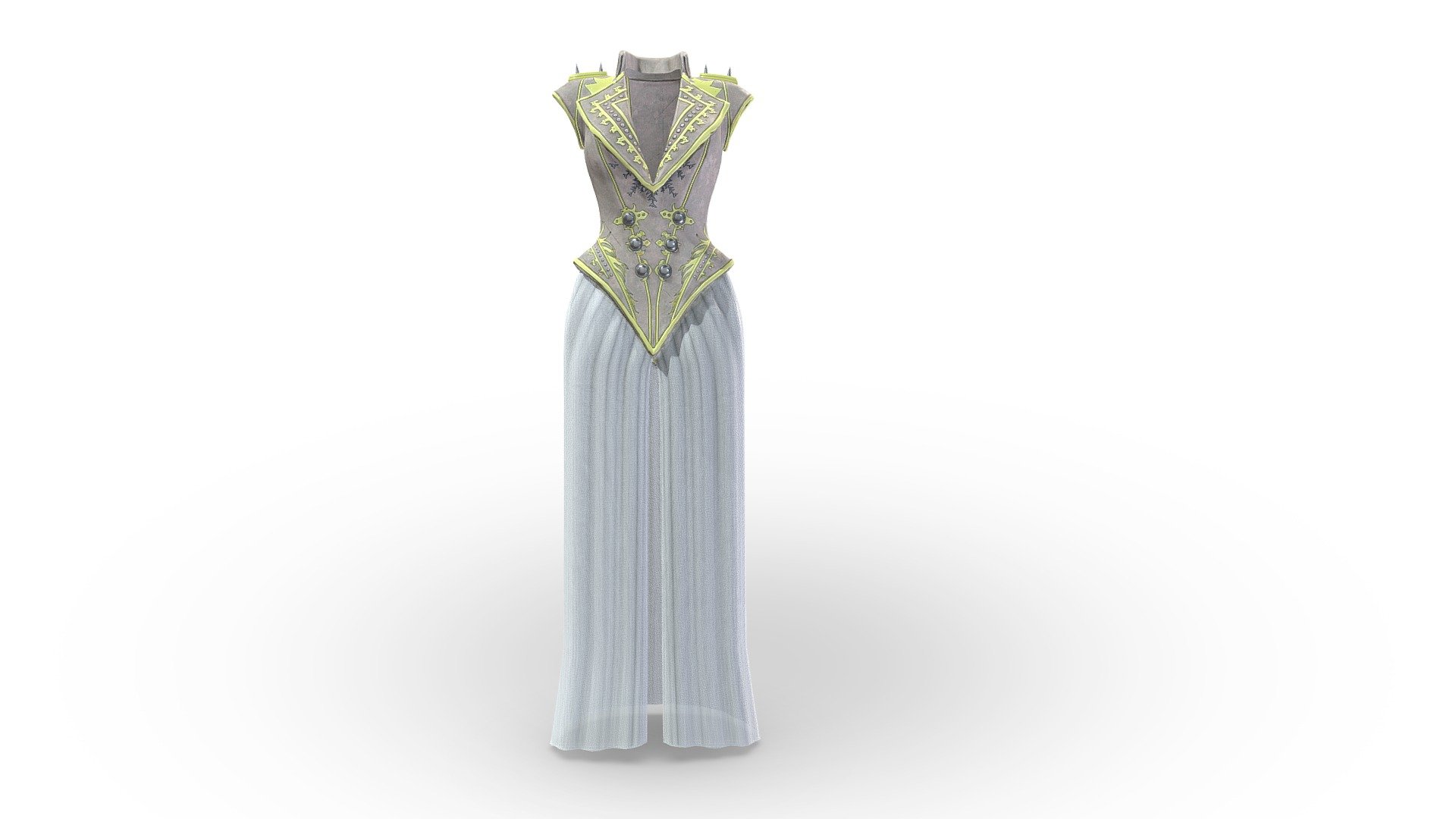 Female Royal Fantasy Uniform Dress