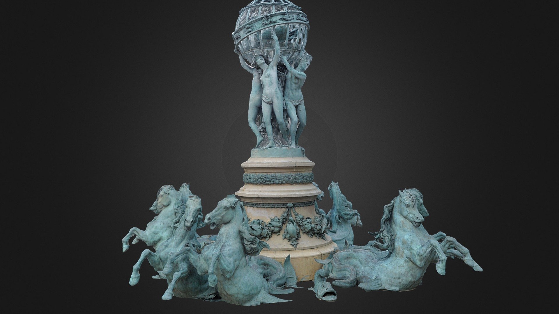 Four-parts-of-the-world Fountain