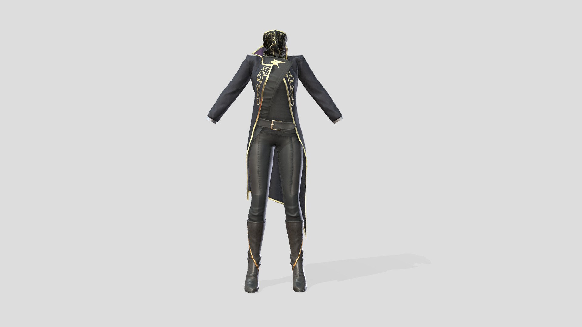 Full Fantasy Warrior Bandit Rebellion Outfit