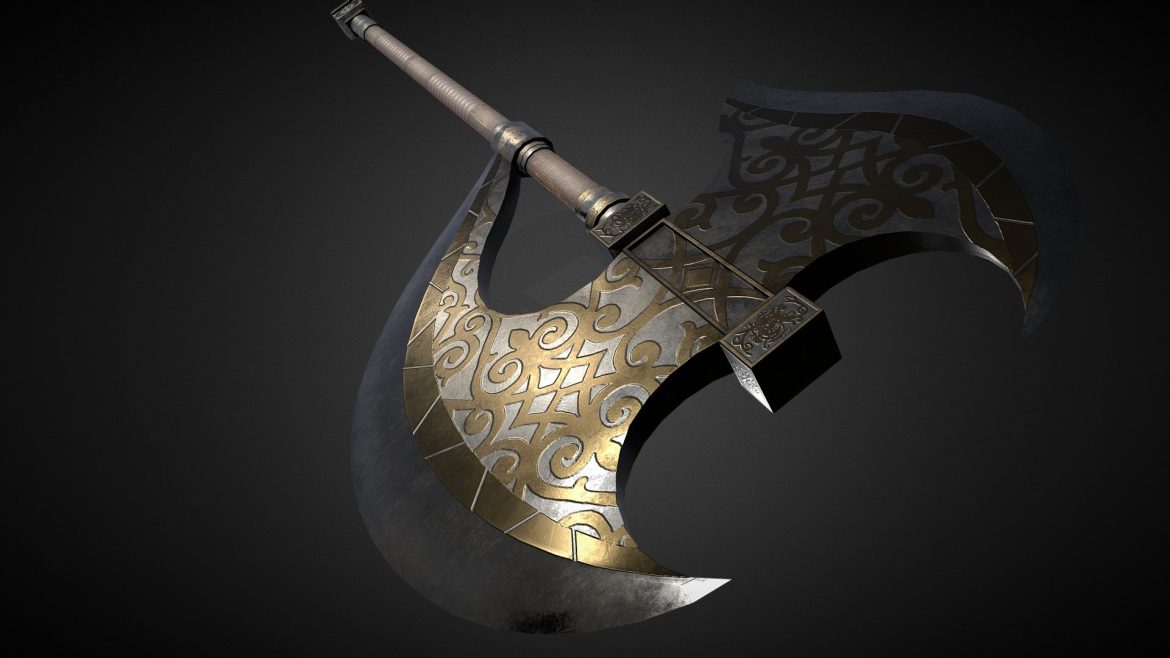 goldene rose 3d model