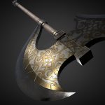 goldene rose 3d model