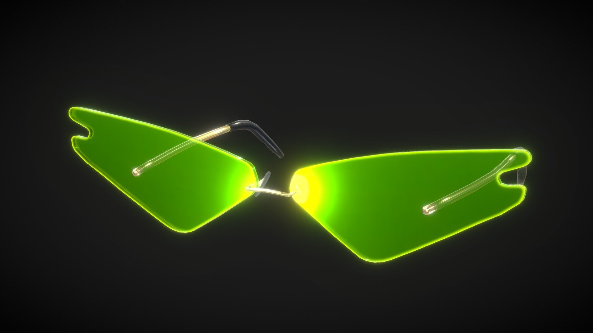Green Sunglasses