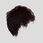 hair male 006 3d model