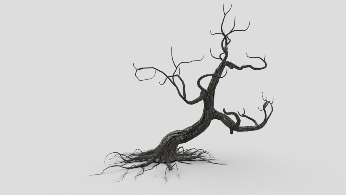 halloween tree s1 3d model