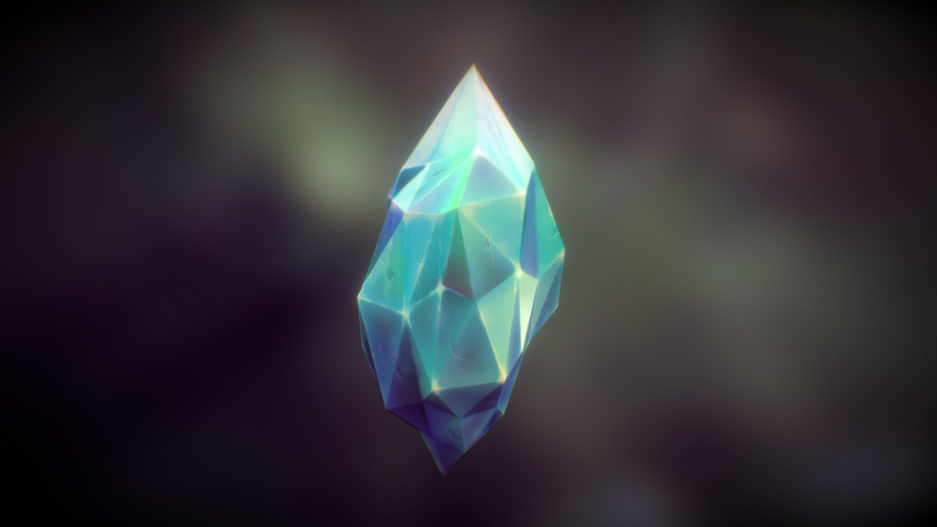 Handpainted Crystal