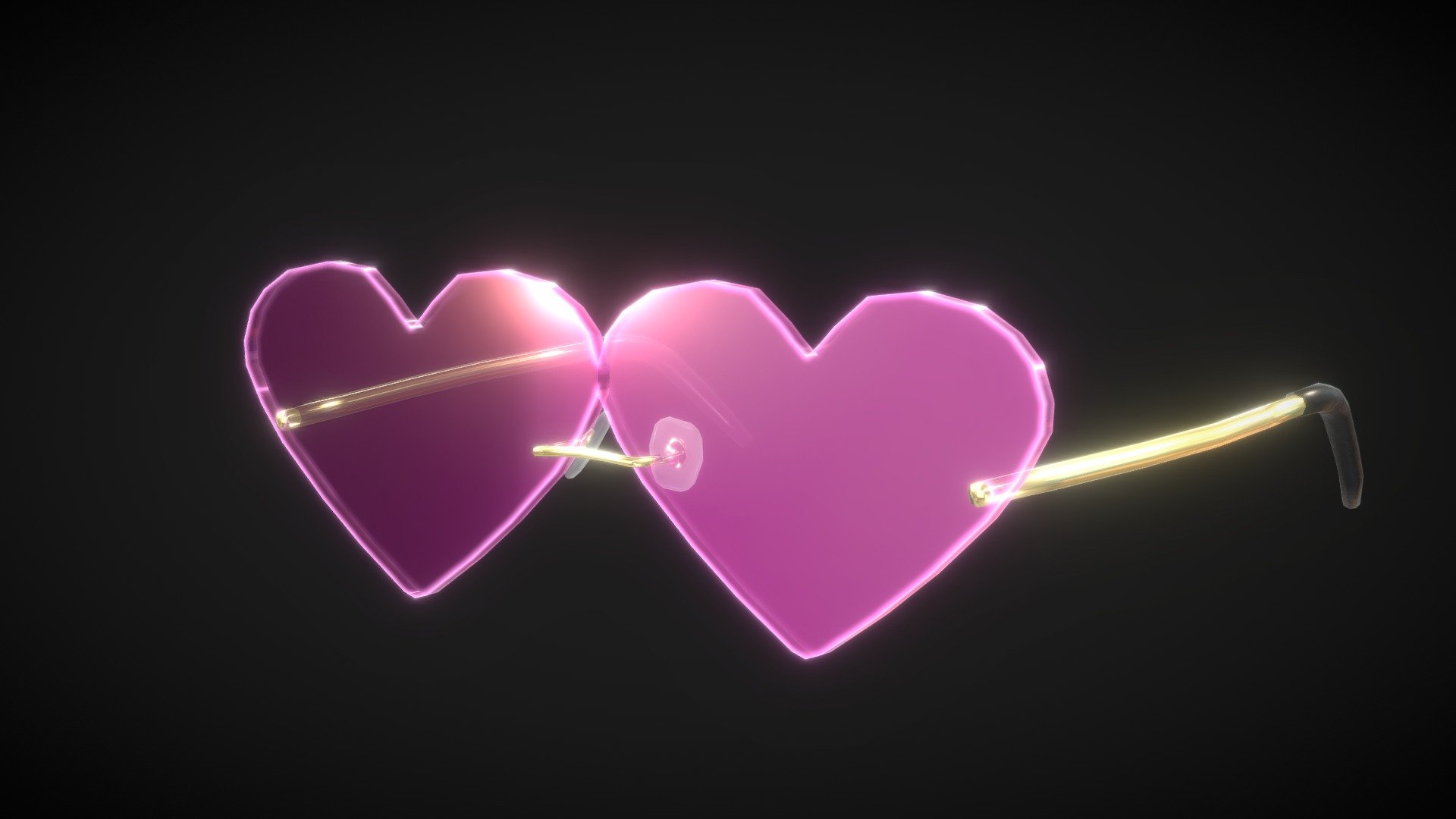 Heart sunglasses