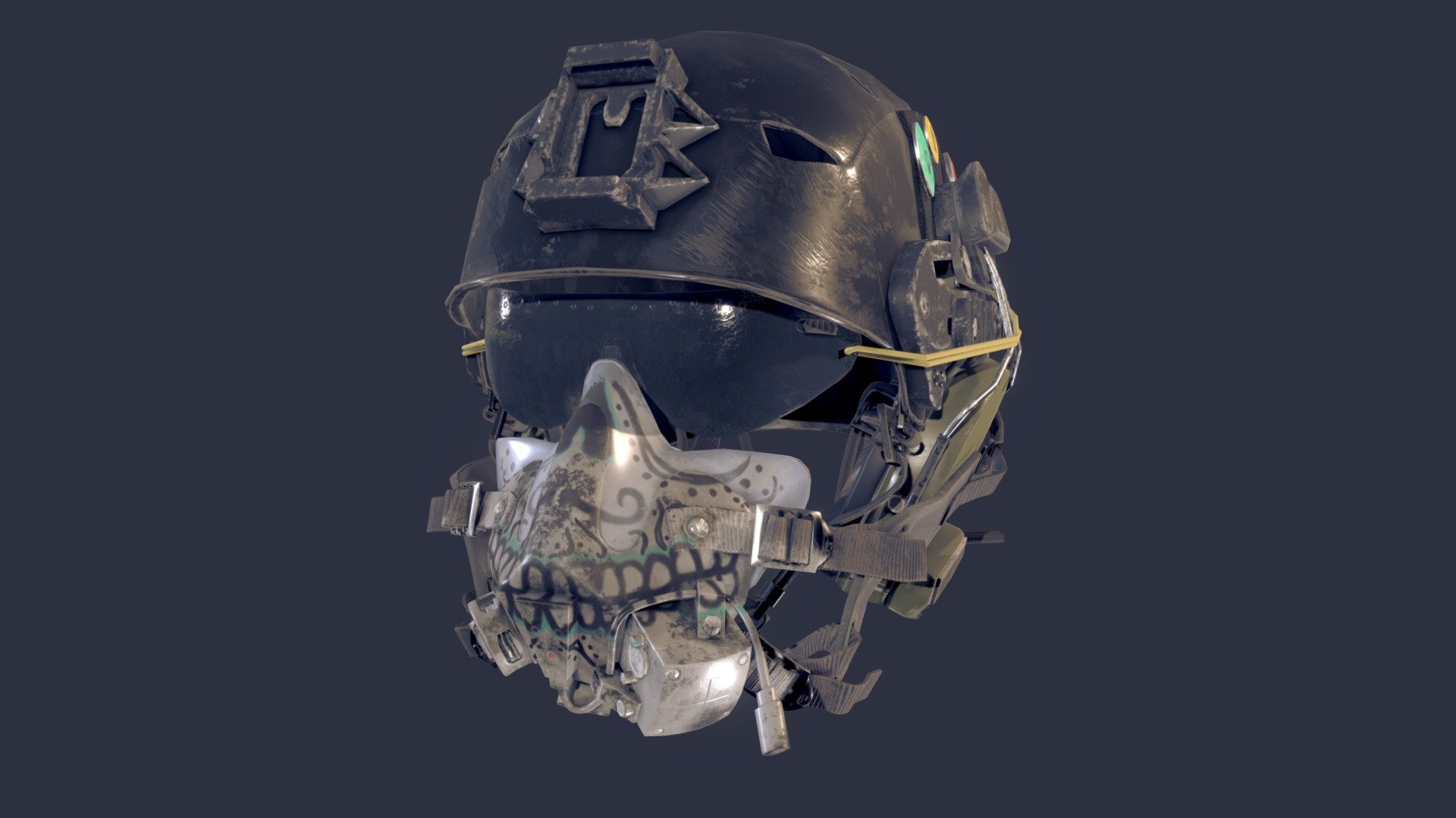 Helmet & Mask By Christian Miranda-Boulay