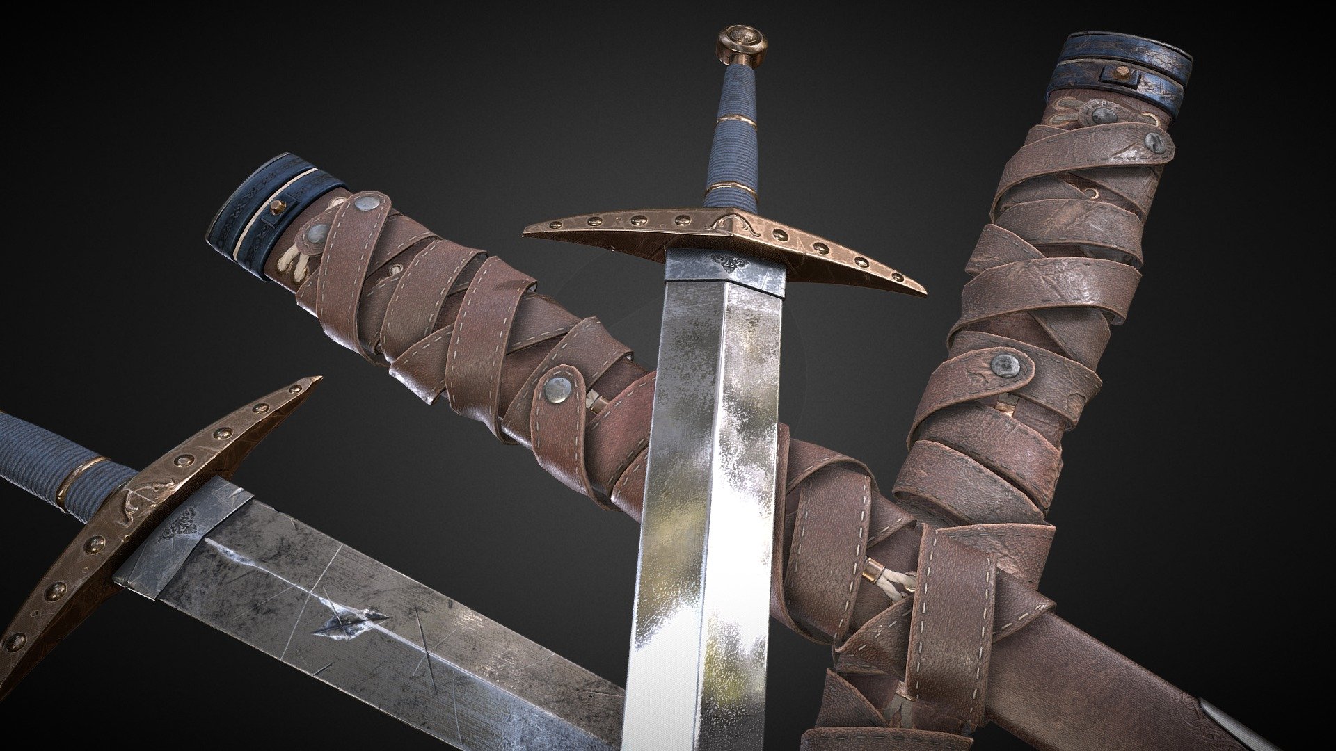 Hutch’s Bastard Sword (Start&End Version)