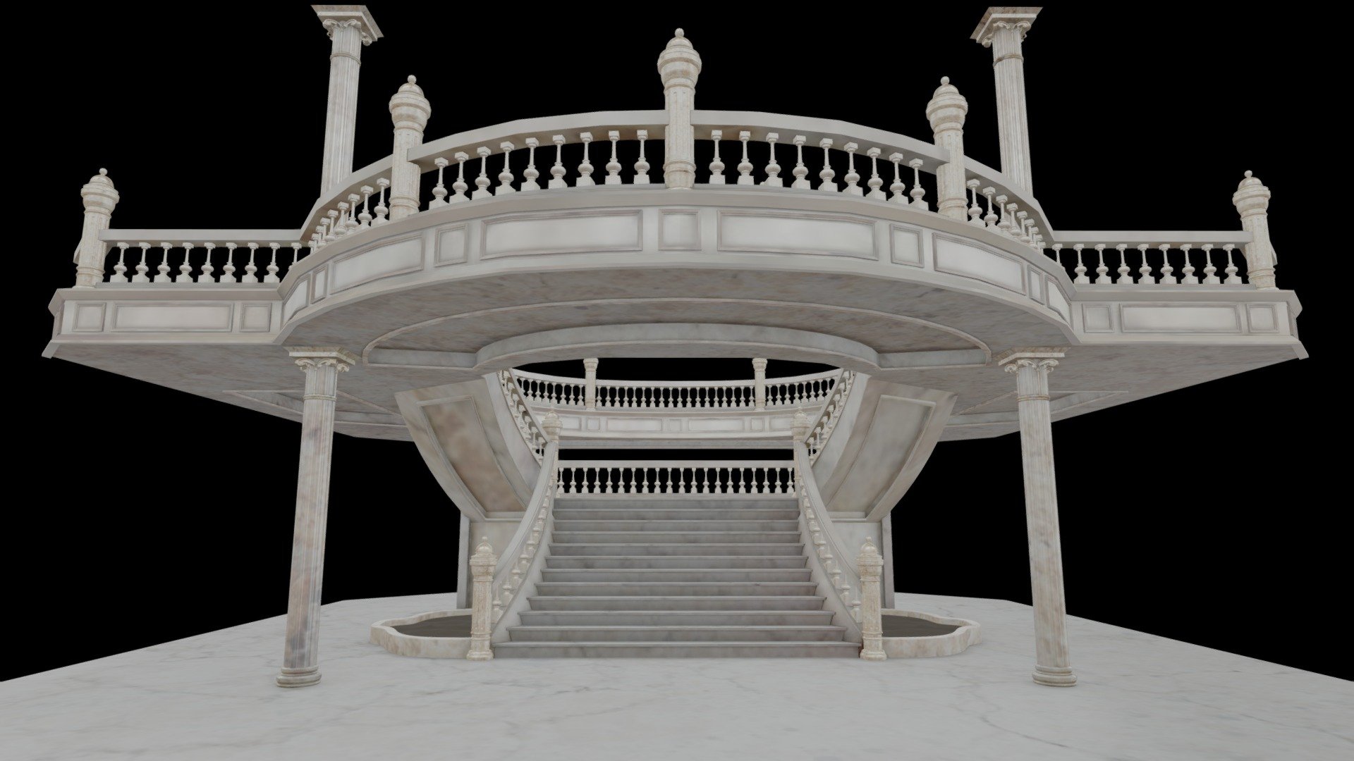 Interior Classical Staircase July 2021