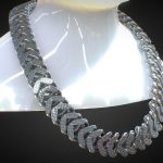 Interlocking Diamond Link Chain