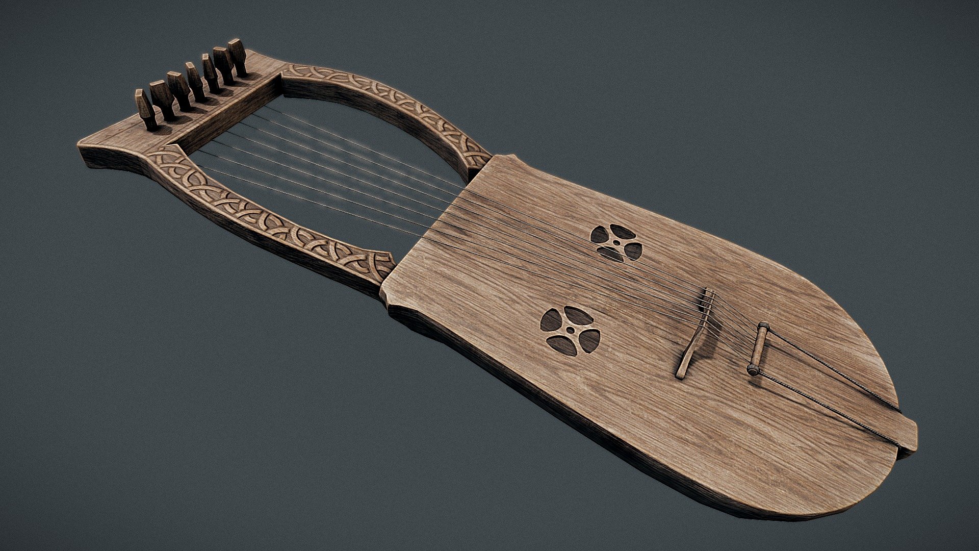 Kravik Lyre - PBR - deep3dsea