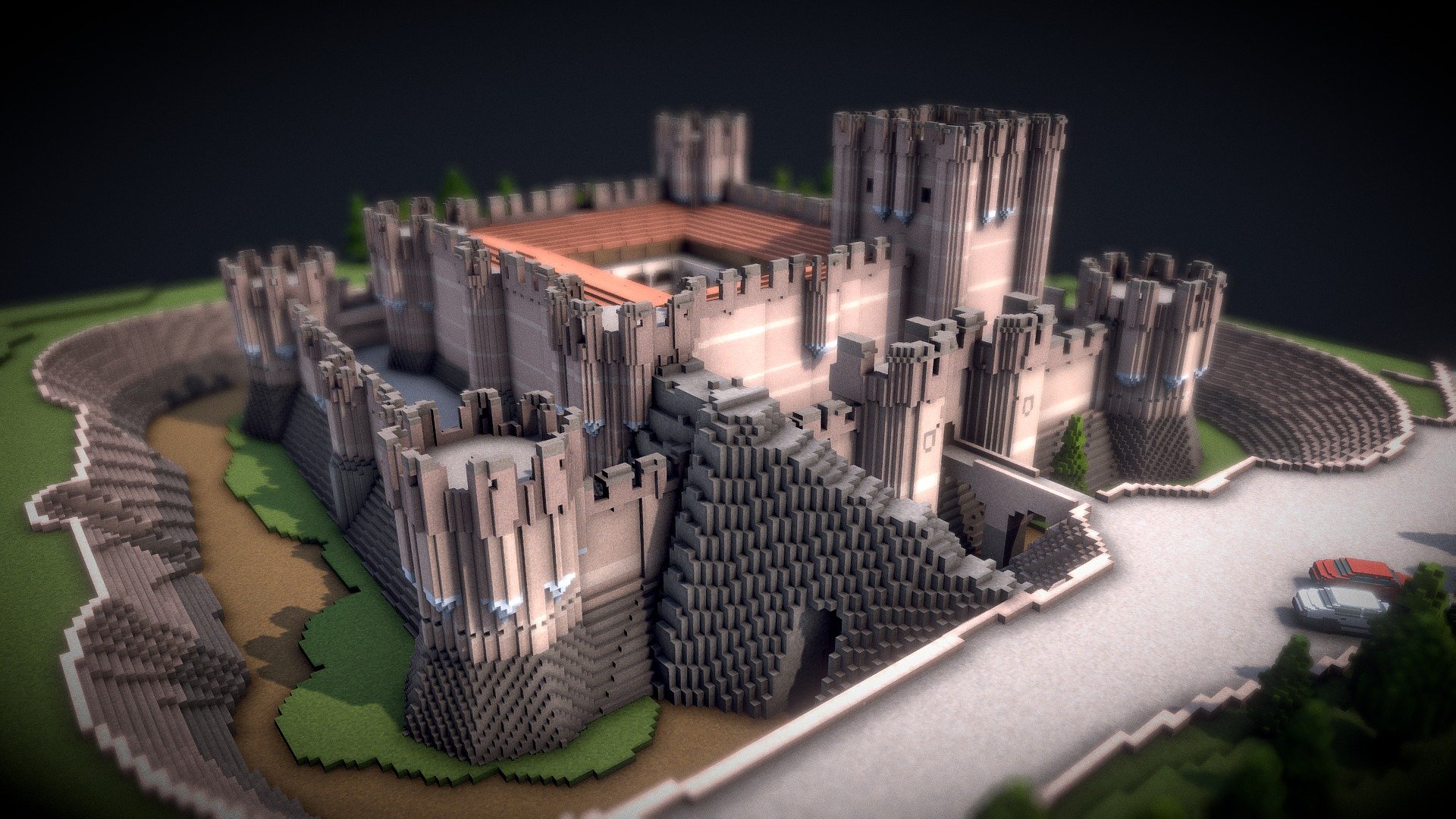 Low Poly Travel #3 – Castle of Coca