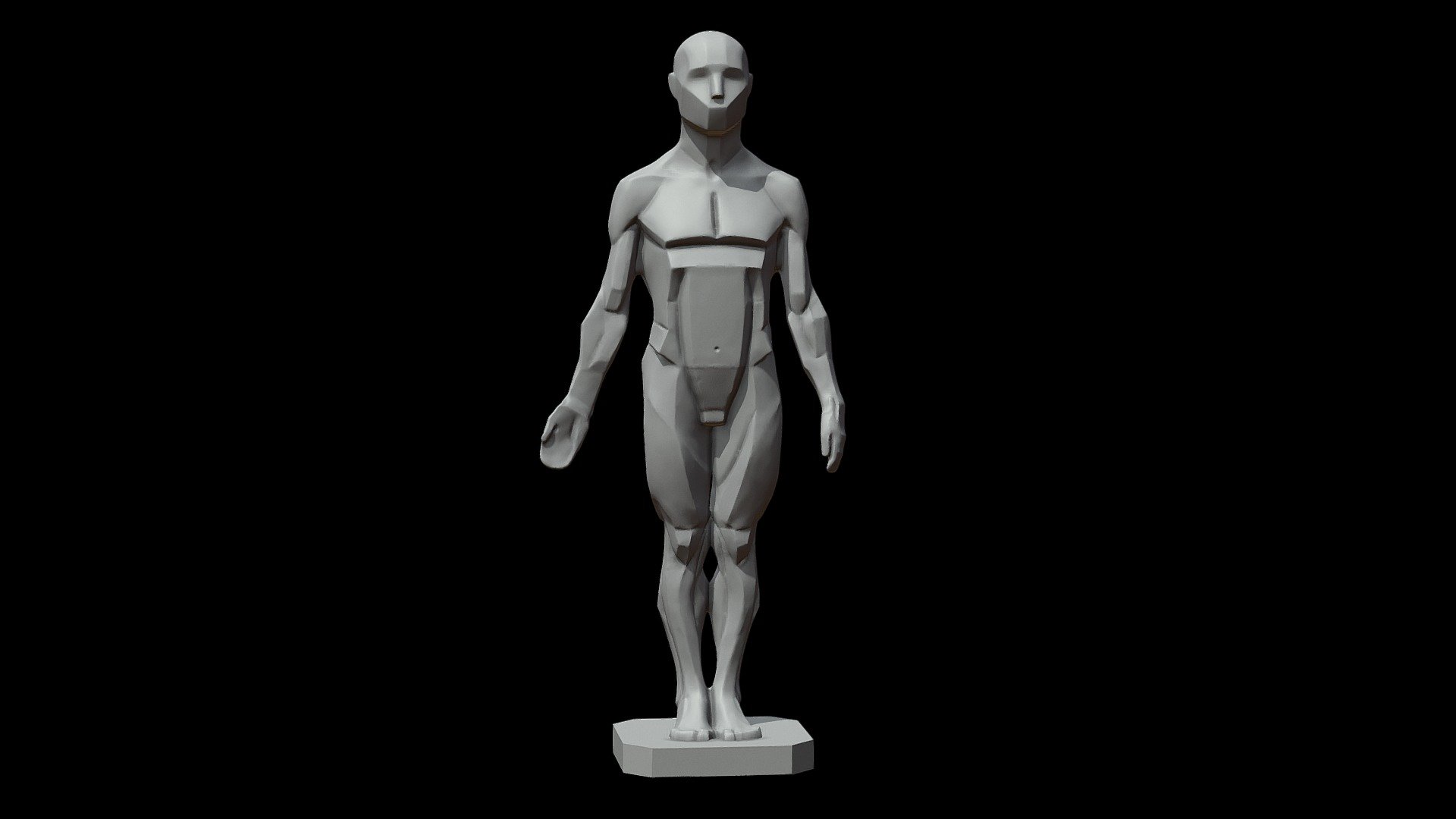 Male Planes of the Body – John Asaro