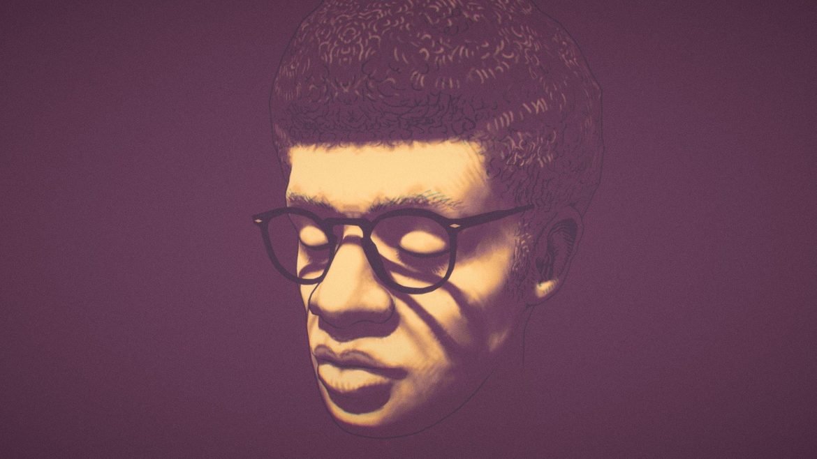 man with glasses 3d model