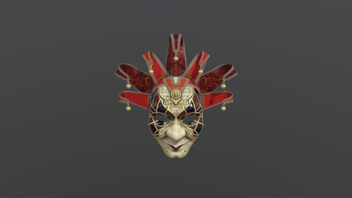 mask 3d model