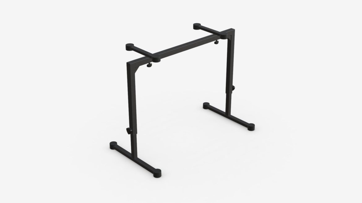 music keyboard stand 3d model