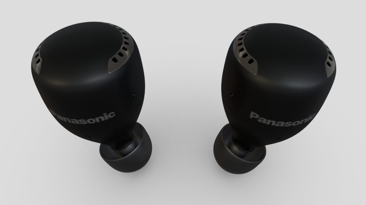 panasonic inear rz s500w pureglass 3d model