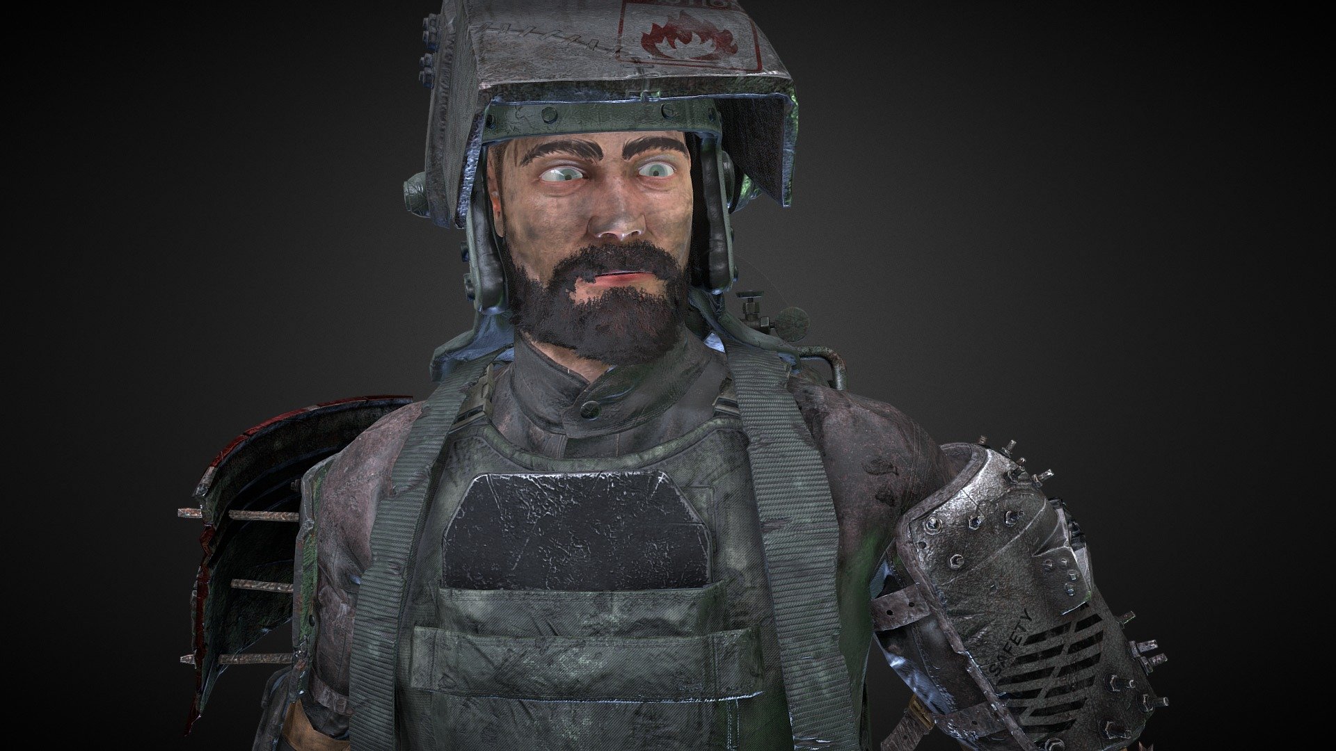Post-Apocalypse Metal Worker