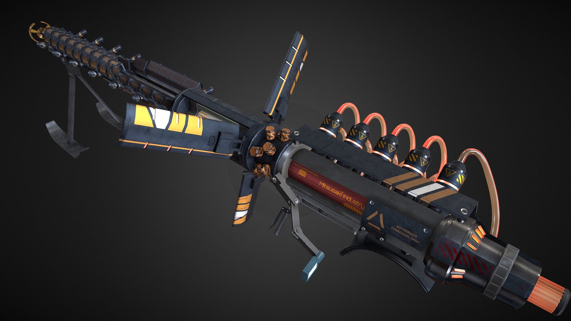 Precision Lancer LACR-X10R8 Rigged