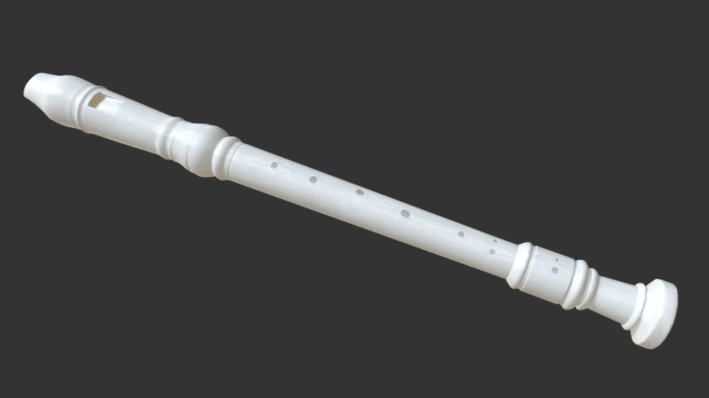 Recorder musical instrument - deep3dsea