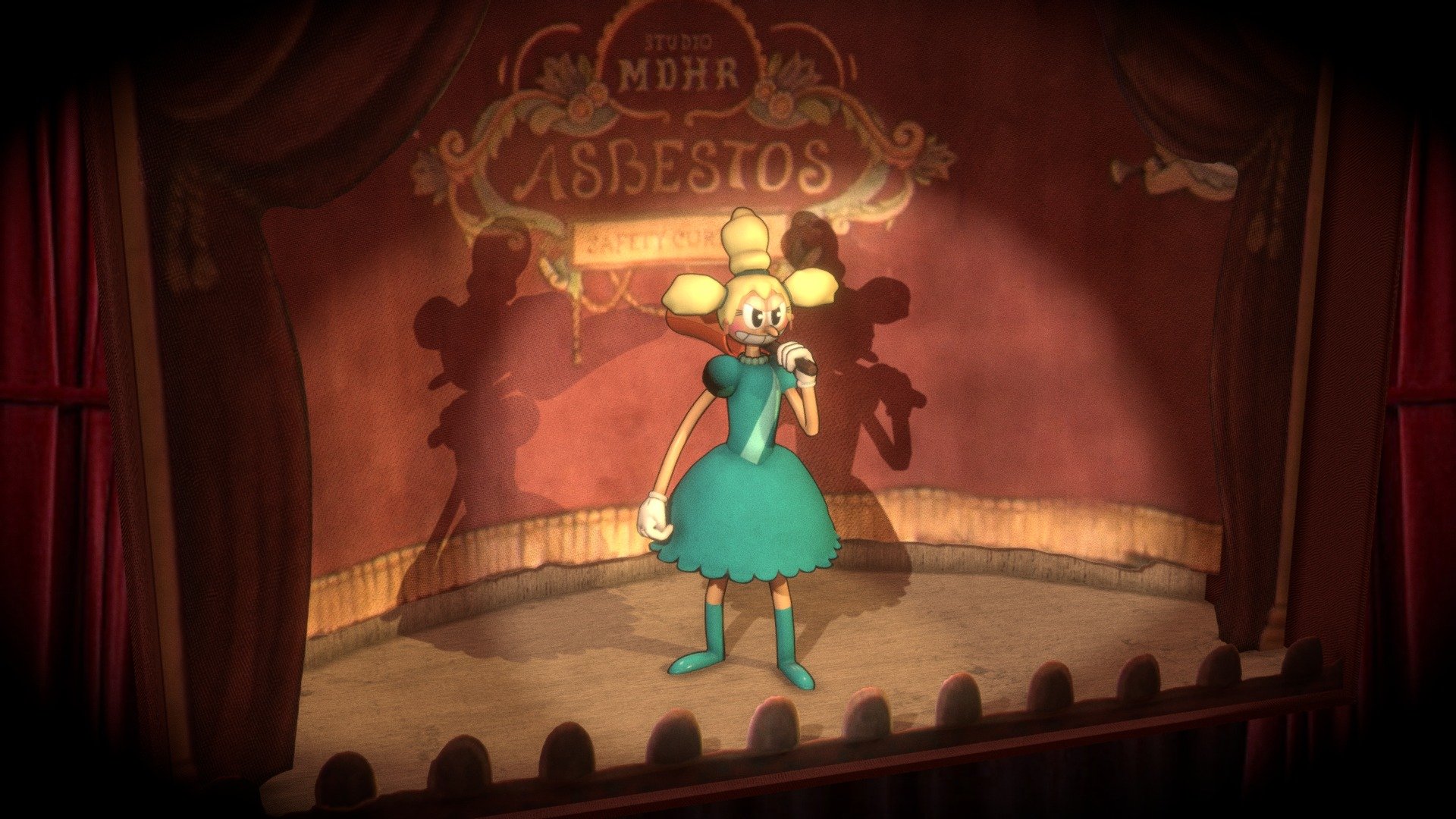 Sally Stageplay in ‘Dramatic Fanatic’ – Cuphead