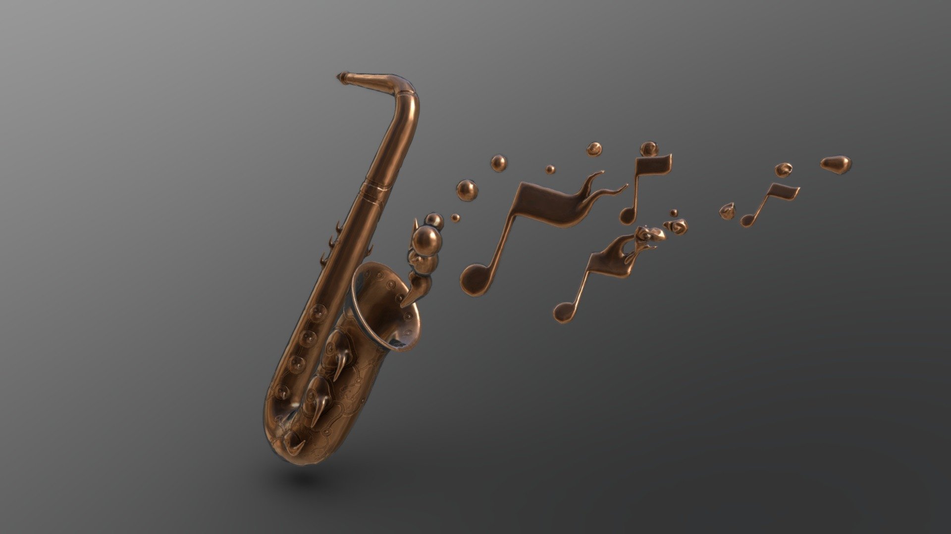 SculptJanuary2021 – Day 14 – Beautiful Tune
