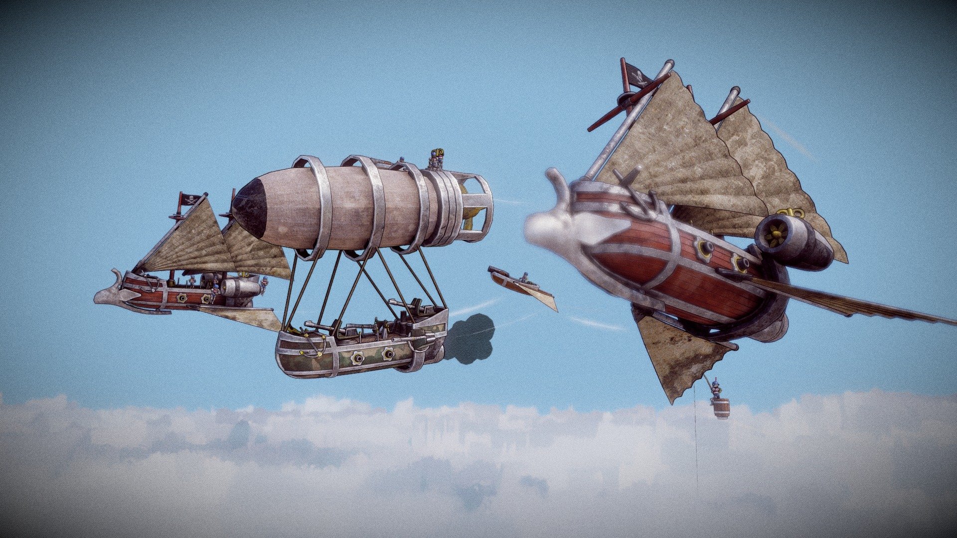 Sky Pirates – Over the Clouds!