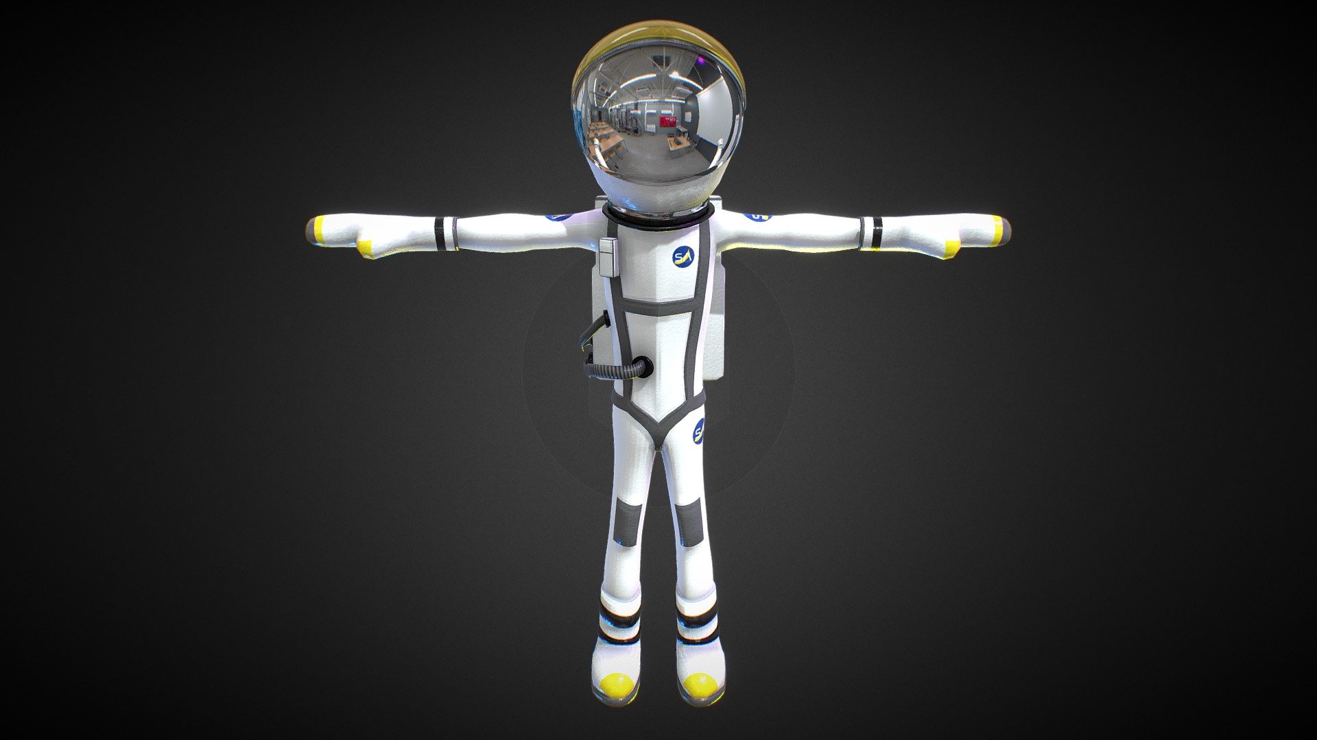 Spacesuit for NFT Ape