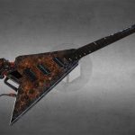 Steampunk inspired guitar