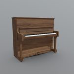 Steinway Upright Piano – Model K
