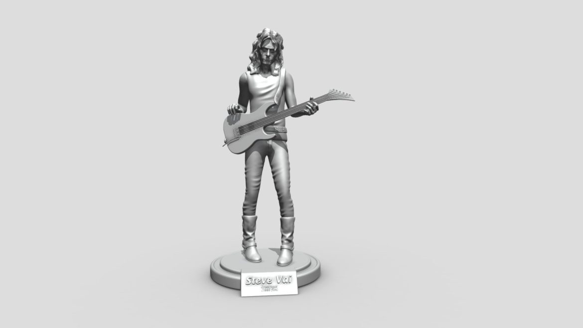 steve vai crossroads 1986 film 3d printing 3d model