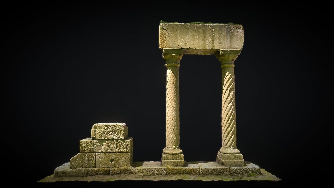 stone arch photogrammetry test 3 3d model