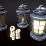 Stylized Oil Lamp