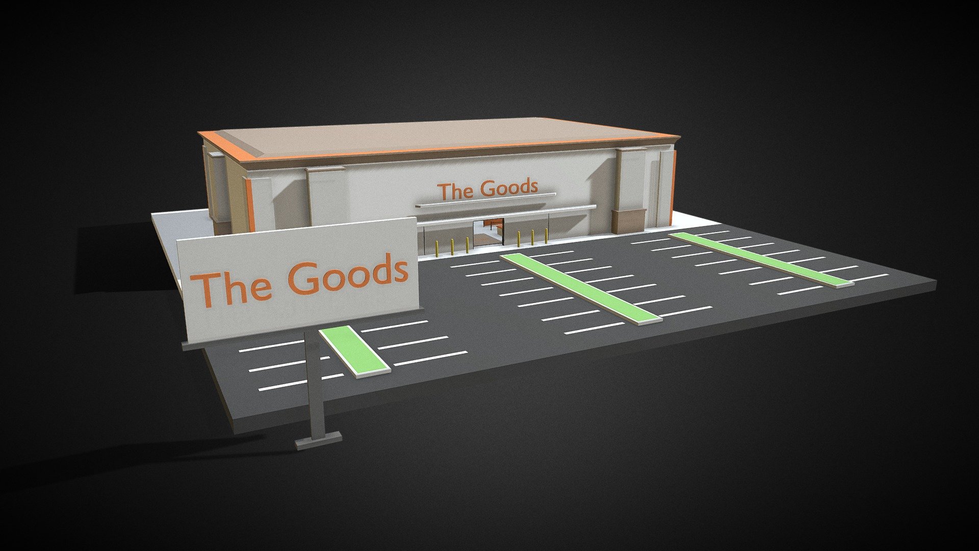 Supermarket (Poly Style)