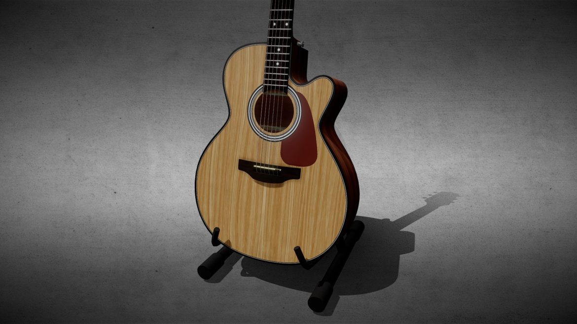 takamine g series 3d model