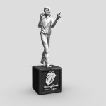 THE ROLLING STONES MICK JAGGER – 3DPRINTING