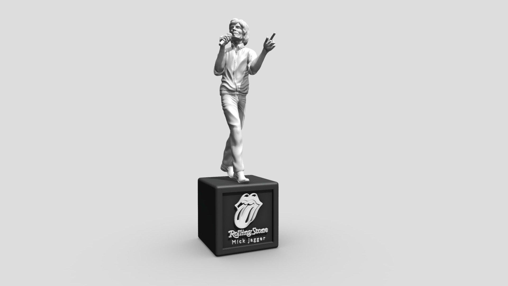 THE ROLLING STONES MICK JAGGER – 3DPRINTING