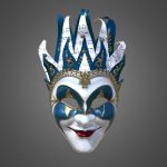 venetian carnival mask the joker 3d model