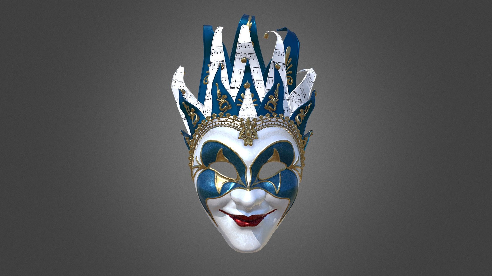 Venetian Carnival Mask – The Joker