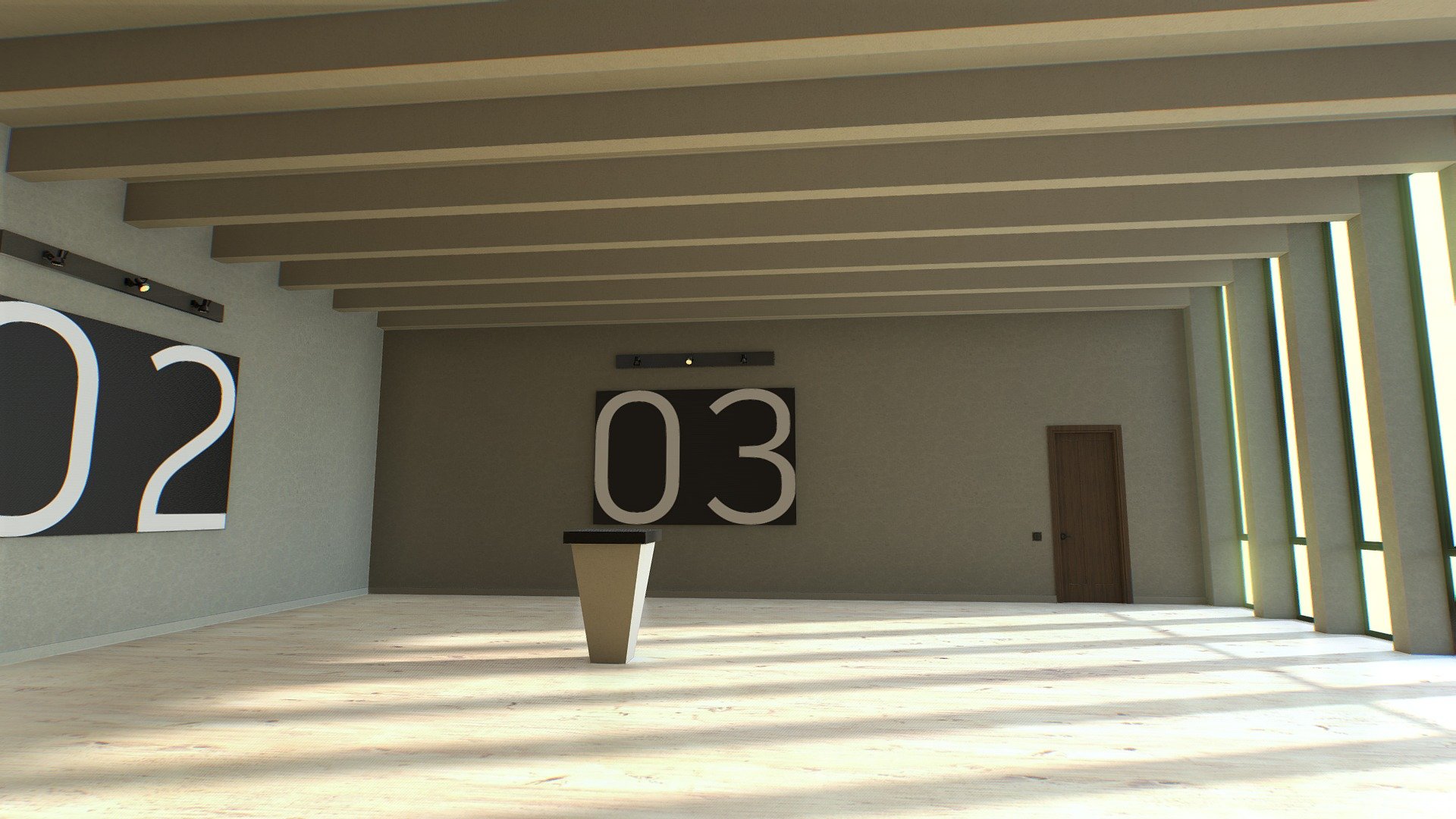 VR – Virtual reality gallery 2019 Fake Lighting