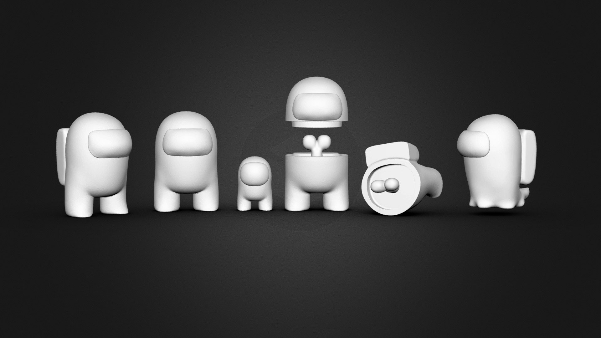 Who Are Impostor ? STL for 3DPRINT