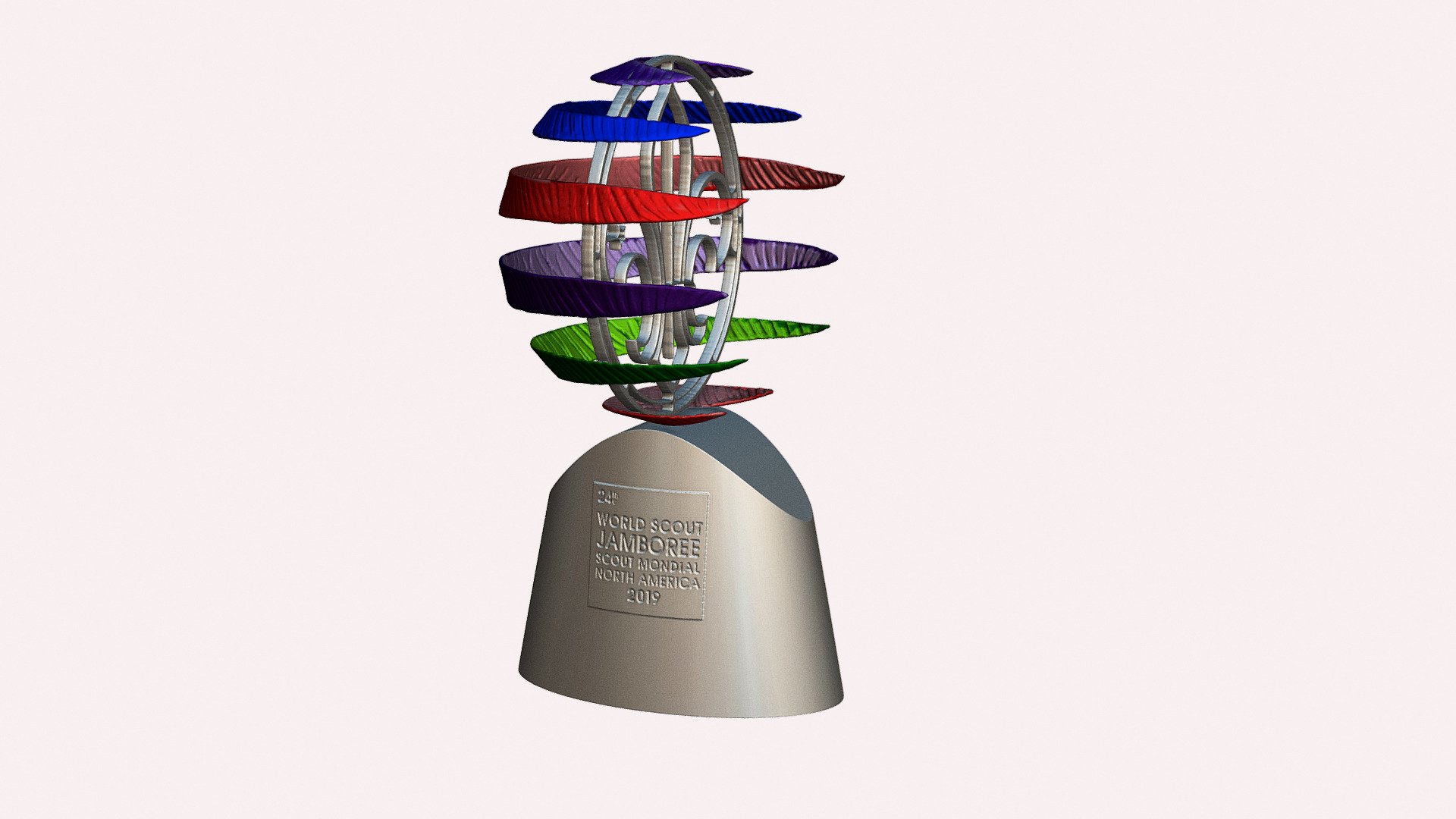 World Jamboree Sculpture Revision 2