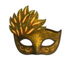 Carnival venetian mask
