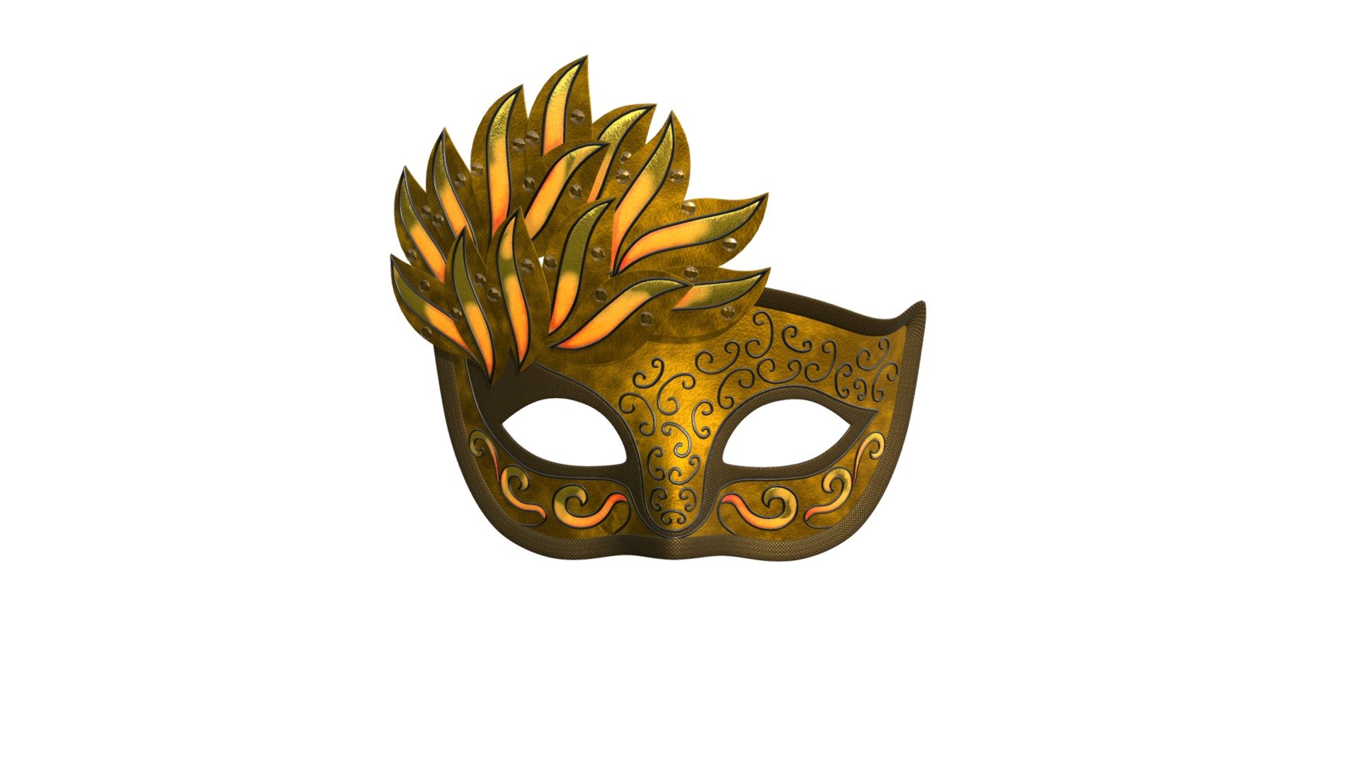 Carnival venetian mask