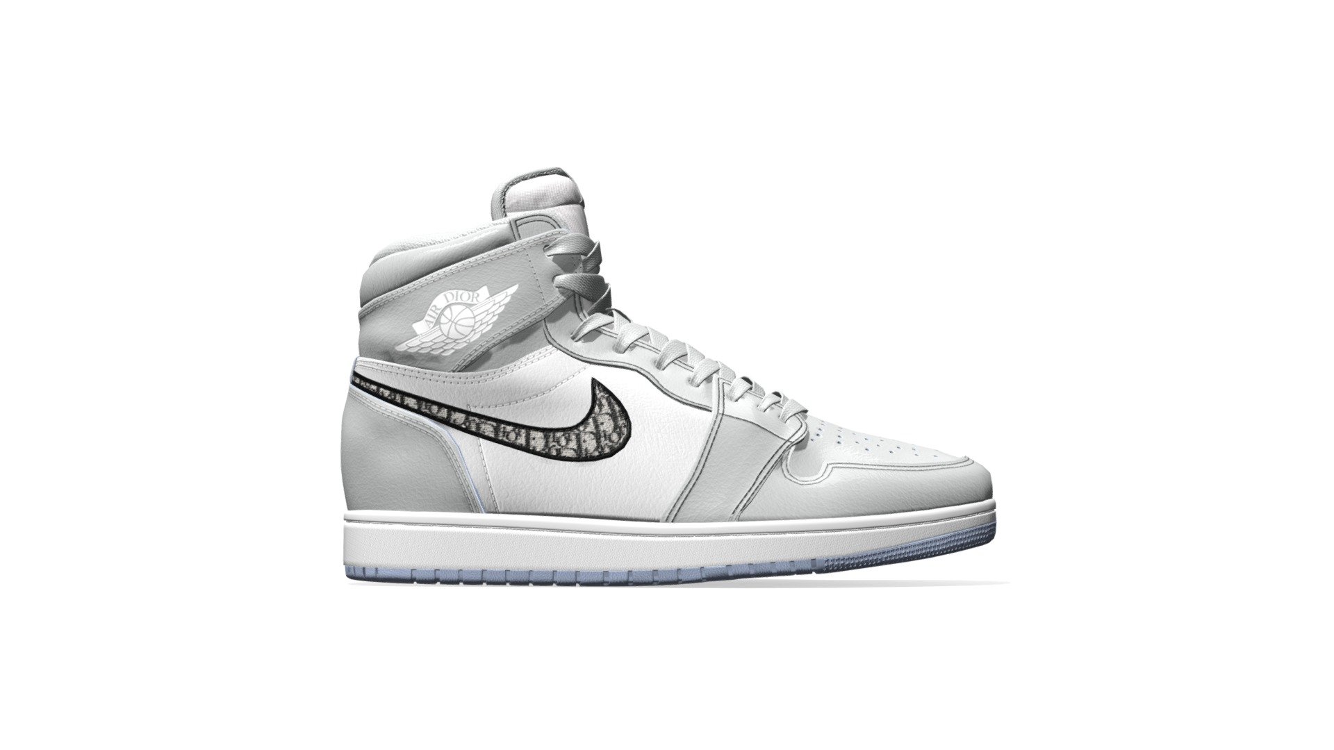 Jordan 1 Dior Shoe