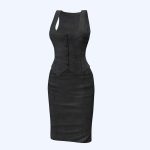Female Pencil Skirt Vest Formal Business Outfit